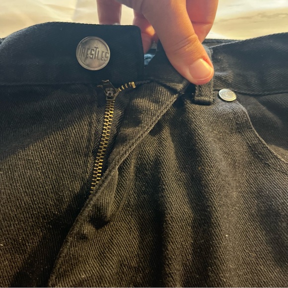 Black Trestles Supply Co Jeans with Embroidery on Back Pockets, Size 36 - Picture 2 of 10